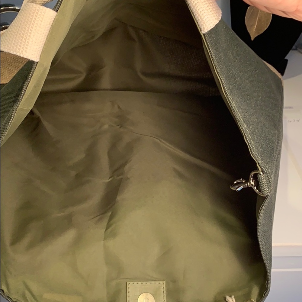 Hello Sunshine Olive Tote Bag - Picture 7 of 8